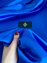 Tafta Fixa Premium Sidefata Albastru Royal